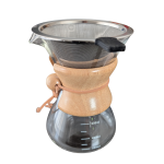 Kaffeekanne aus Glas mit Filter 600ml